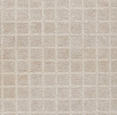 Archer ARC-3 Beige Wool Checkered Hand-Tufted Area Rug – Modern Geometric Design